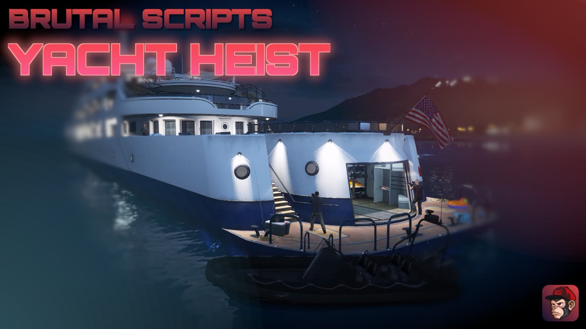 brutal yacht heist