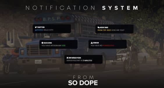 dopeNotify2 — FiveM Scripts (Standalone)