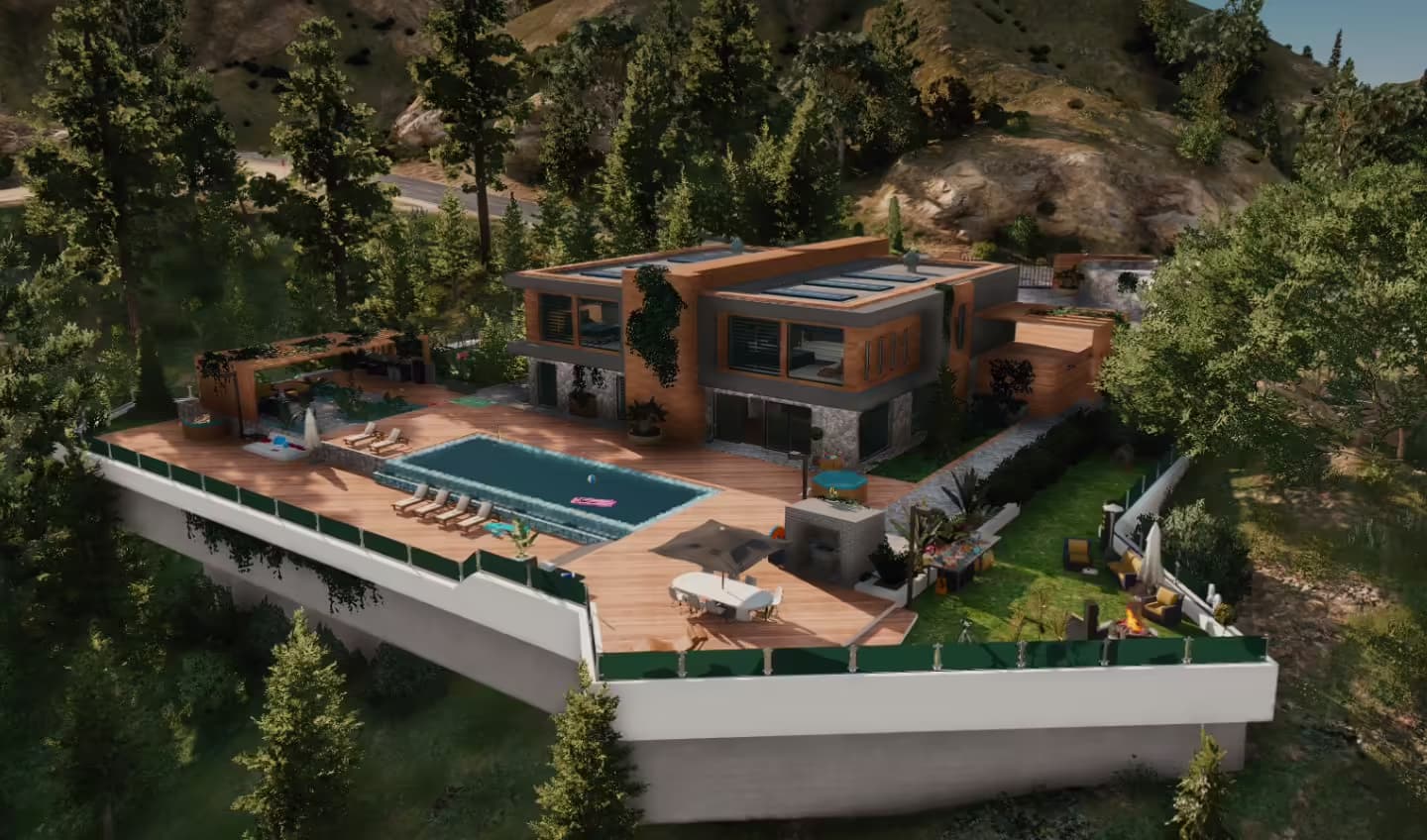 Forest Mansion — FiveM MLO & Maps (Standalone)