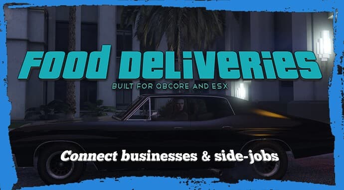 j food delivery — FiveM Scripts (Standalone)