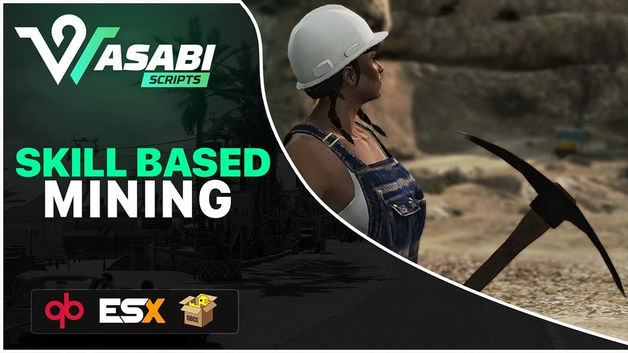 wasabi mining — FiveM Scripts (QBCore)